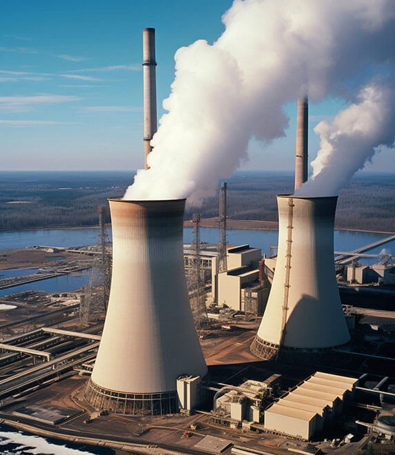 Power Plant Valve Installation